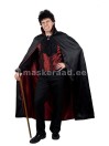 Dracula tumepunase läikiva pluusiga