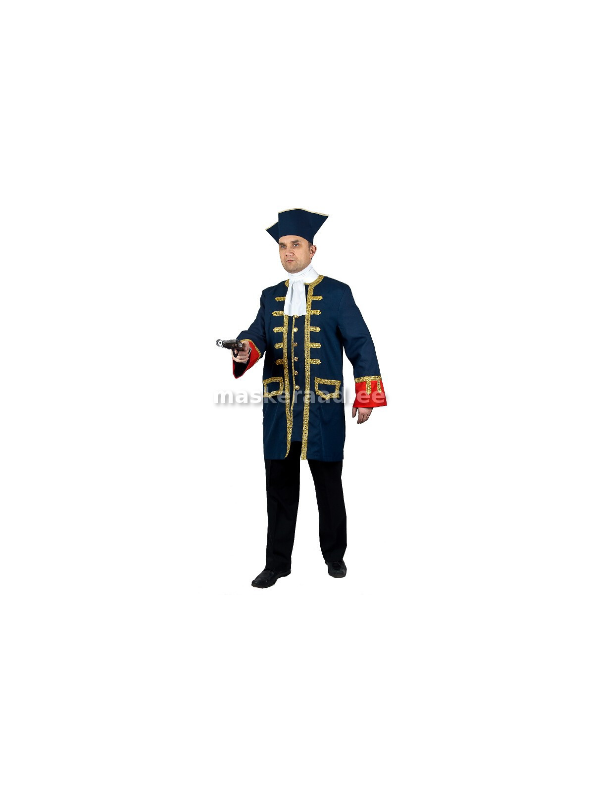 . The naval officer, Commodore