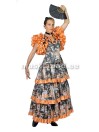 Испания, полный оранжевый flamenkokleit
