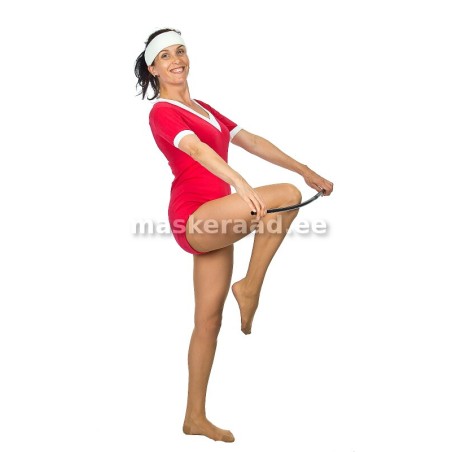 80 's спортсмена в красный nostalgiatrikoos