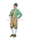 Bavarian man in beige põlvpükstega