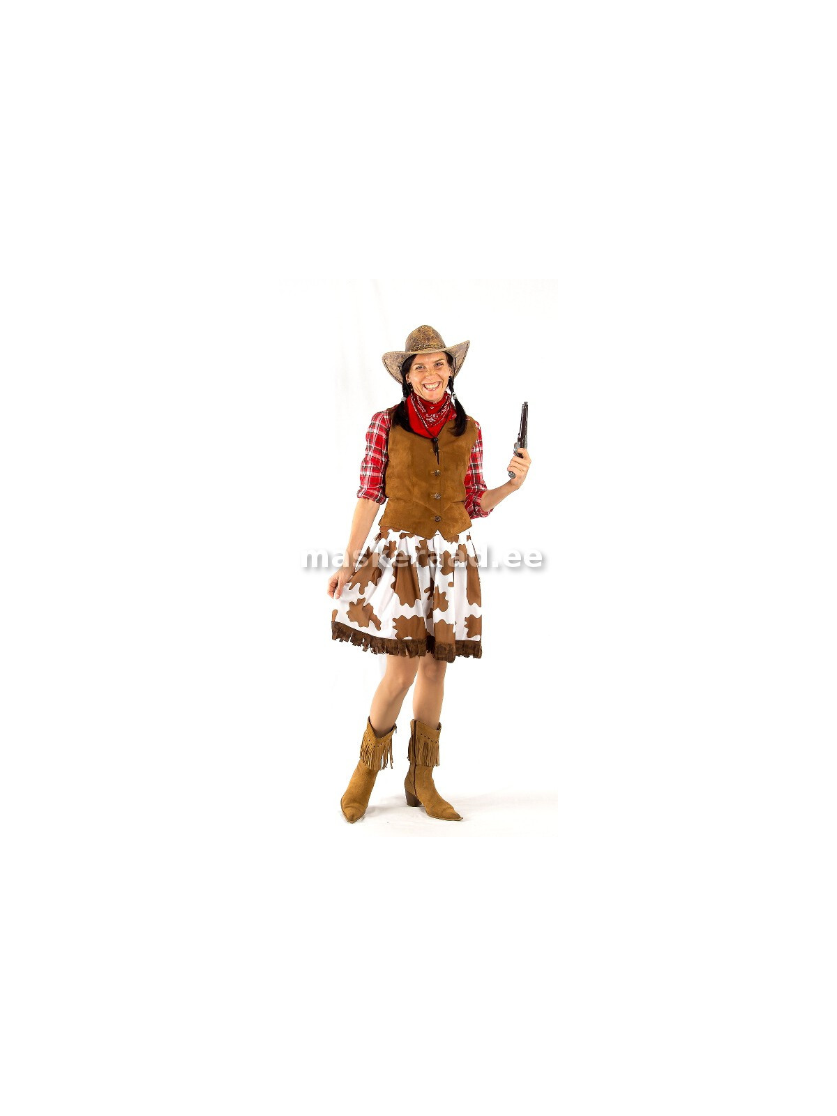 A Cowgirl skirt pruunilaigulises