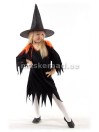 Halloween-võlurnõid in black with a red collar and nõiapildiga ...
