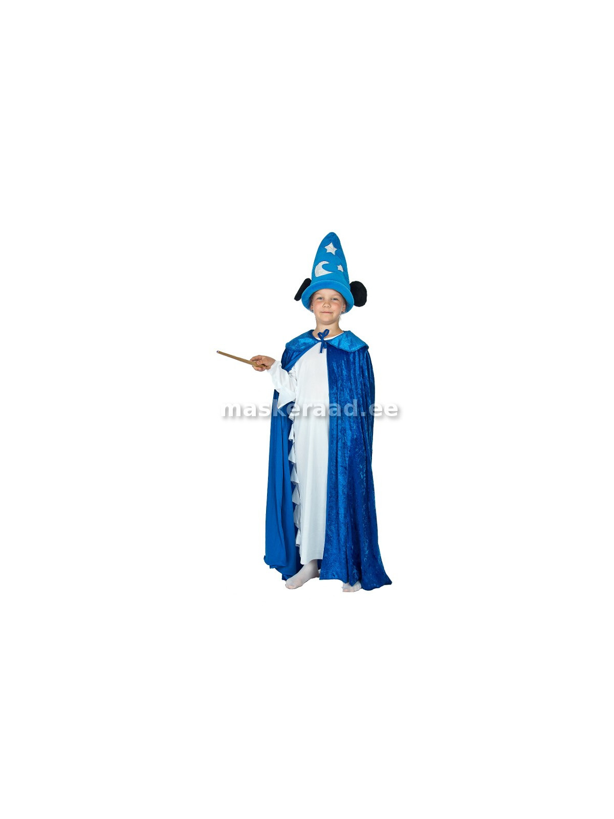 Halloween-the sorcerer's apprentice blue Cape