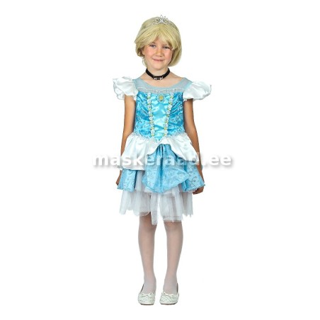 Princess helesinises satsilises dress, Cinderella
