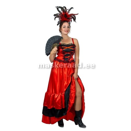 Burleskitar pikas punases altaskleidis