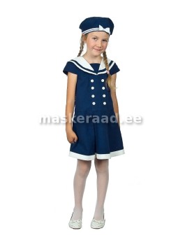 Madrusetüdruk в синем платье