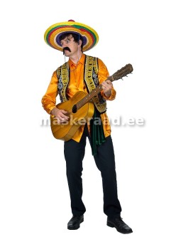 Mehhiklane oranžis pluusis