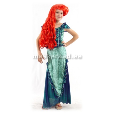 Mermaid sinakasrohelises in shining armor