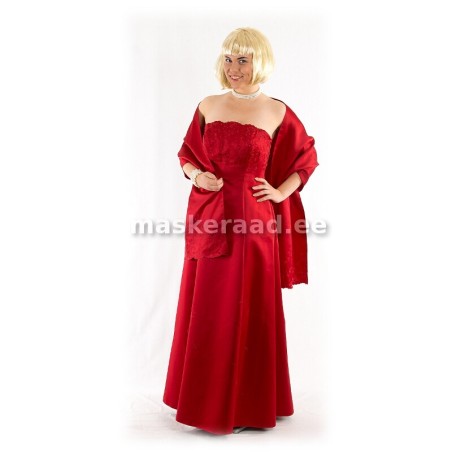 Ballikleit tumepunane