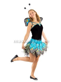 Liblikas kihilise värvilise...