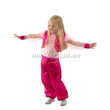 Araabia roosa kõhutantsu kostüüm, väike