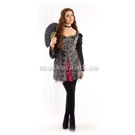 . The medieval fair of the madonna in silver minikleidis