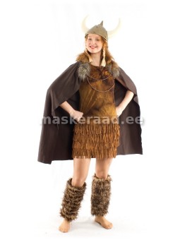 Viikingitüdruk nahkses...