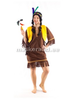 Indiaani neiu pruunis...