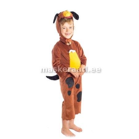 Koer pruun, mustade laikudega