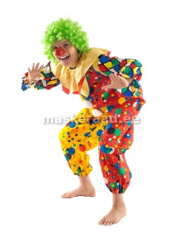 Kloun täpilistes pükstes