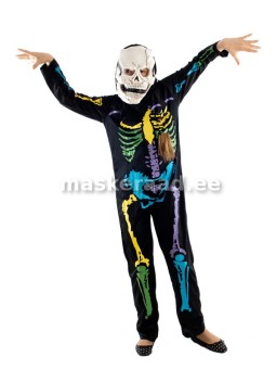 Halloween - värviline luukere