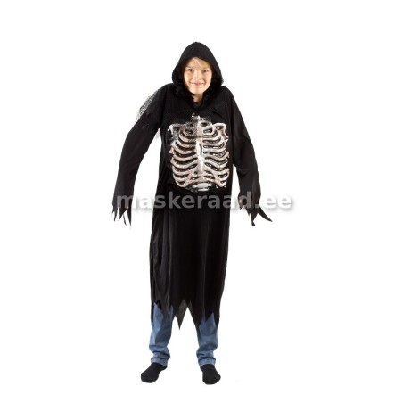 Halloween - läikivate ribidega luukerehõlst