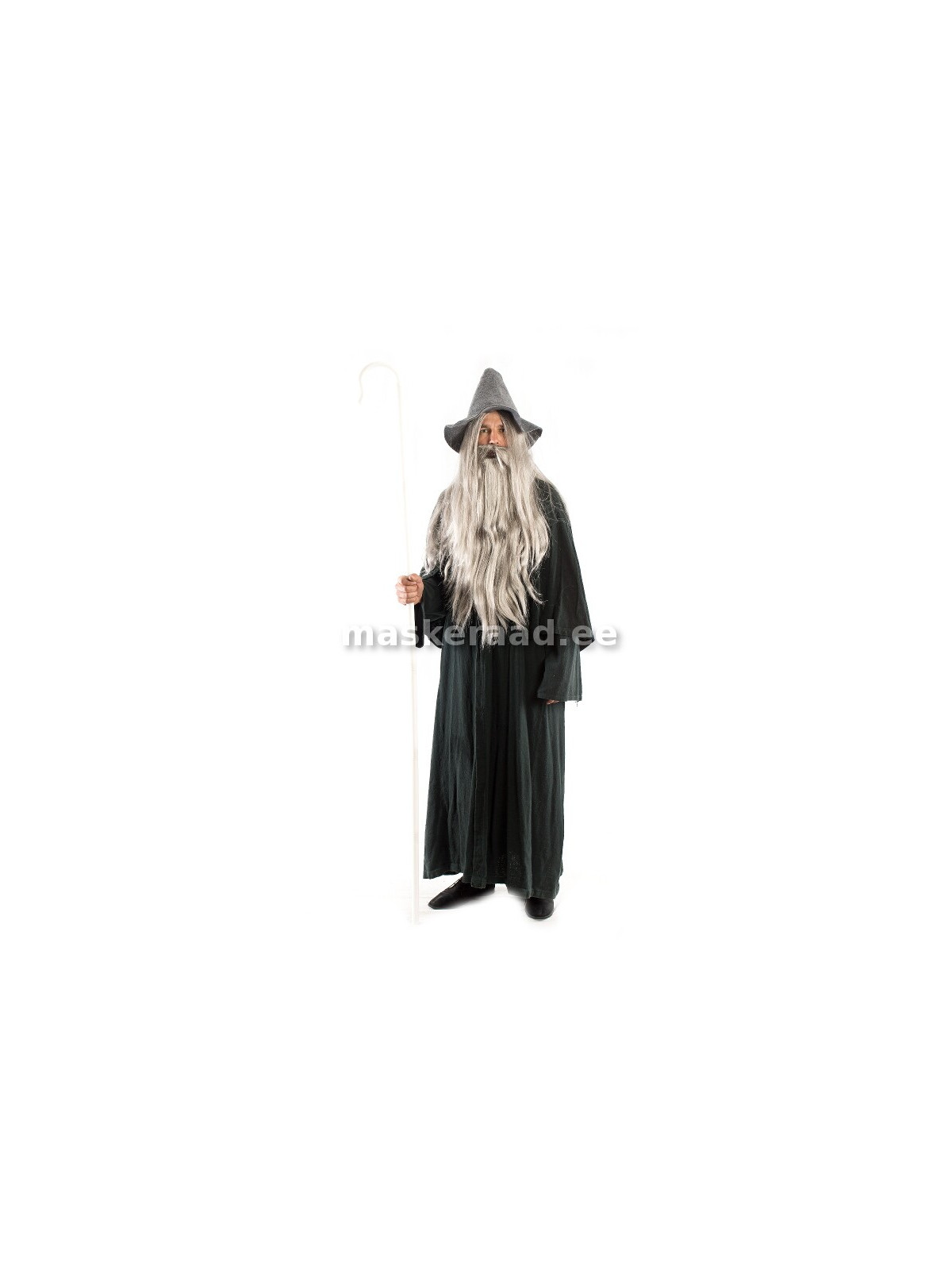 Halloweeni võlur Gandalf mustas rüüs