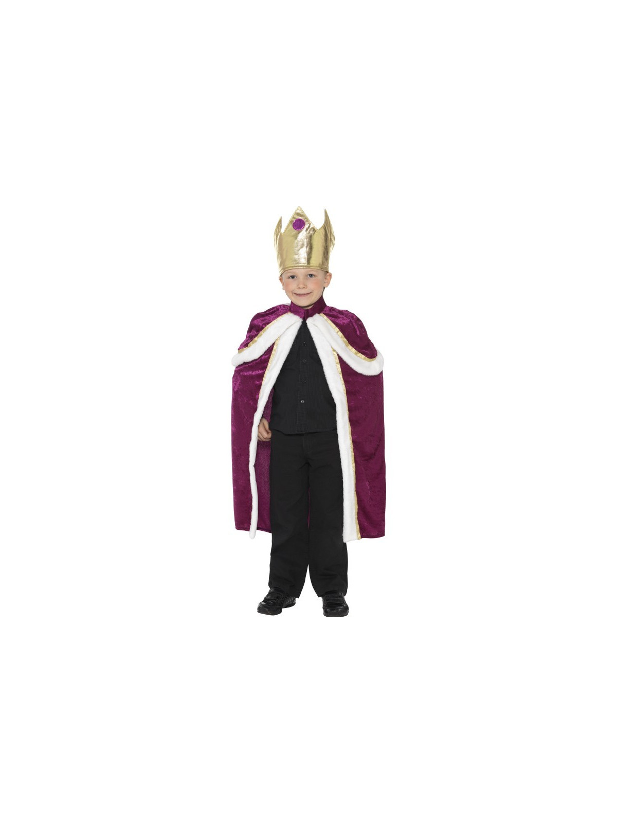 Kuningas lillas sametkeebis, laste