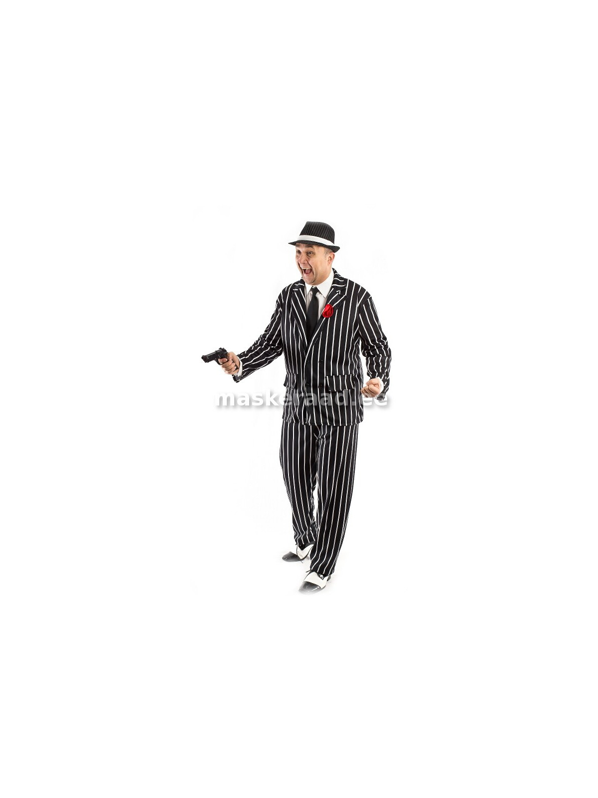 20 - 30ndad - maffia musta-valgetriibulise ülikonnaga