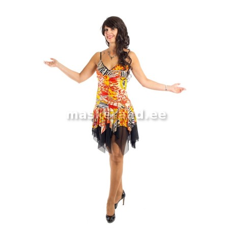 Argentina läikivkirju salsakleit