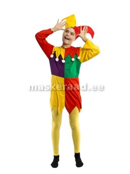 Kloun, narr suureruudulise...