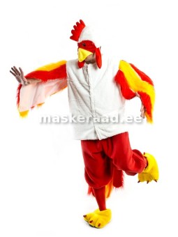 Kukk valge, punasekirju sabaga