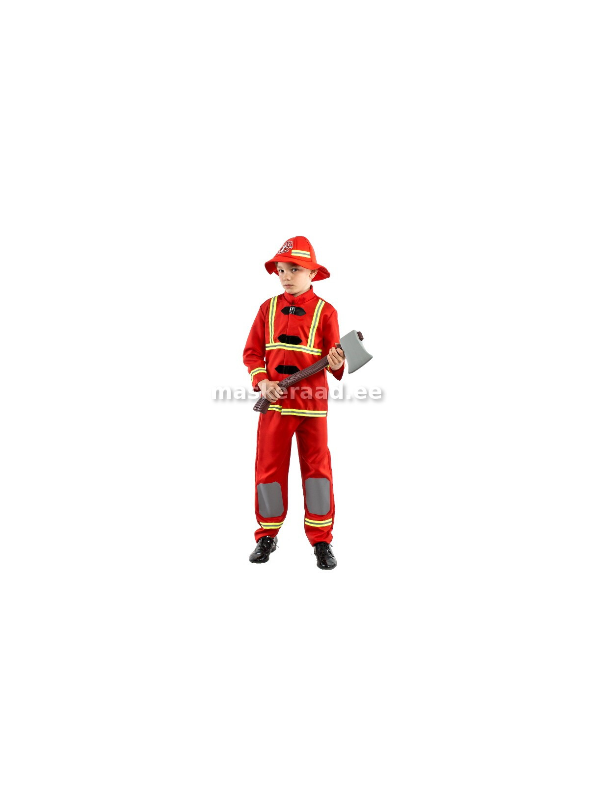 Tuletõrjuja punases vormis