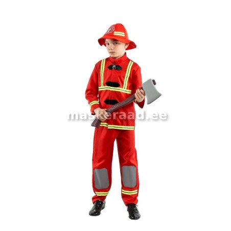 Tuletõrjuja punases vormis