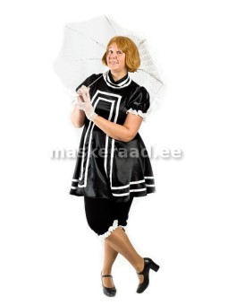 19 -20 saj, naine mustas...