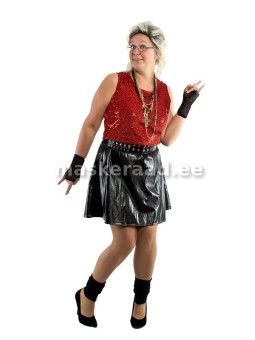 Rokkar musta lateksseelikuga