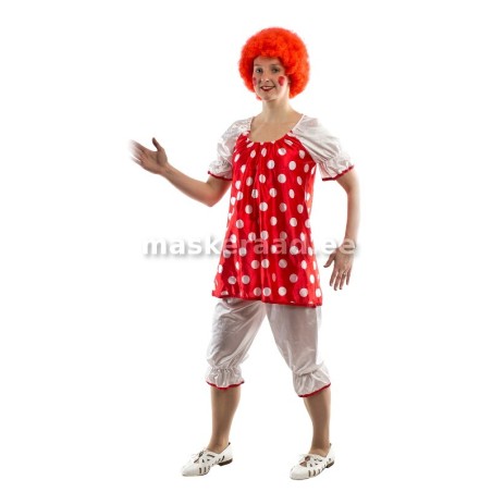 Kloun punasetäpilises minikleidis, Tipp