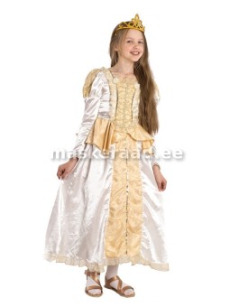 Printsess valge-kuldses...