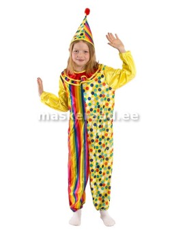 Kloun kollases triibulises...