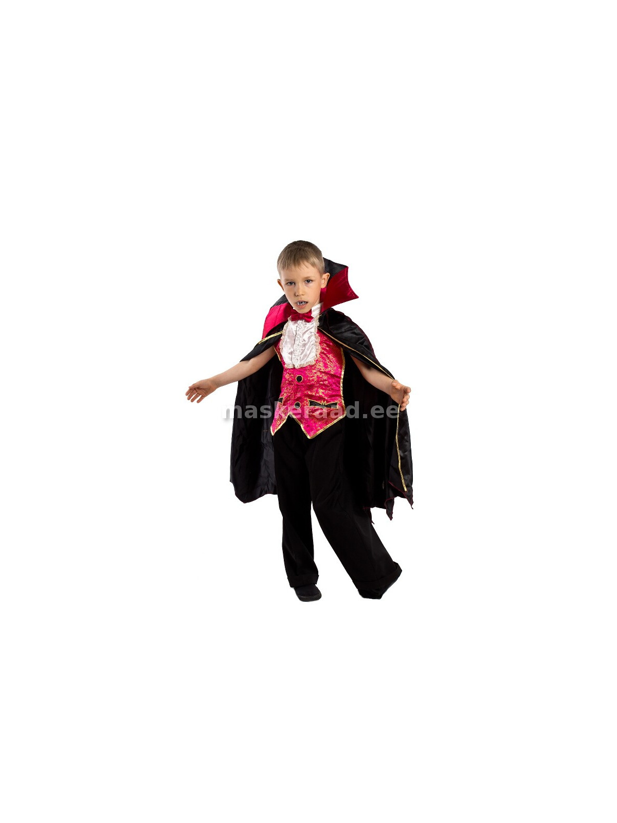 Halloween - Dracula kuldroosa vestiga