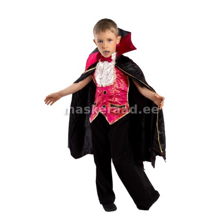 Halloween - Dracula kuldroosa vestiga