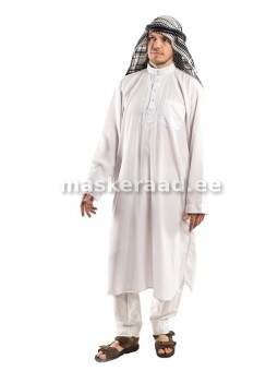 Araablane valges siidises...