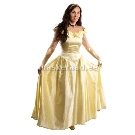 Kaunitar Belle helekollases kleidis