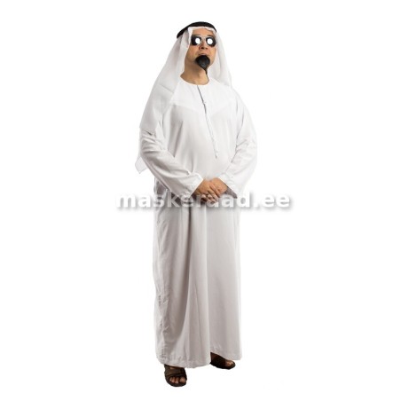 Araablane pikas valges rüüs paela aasaga