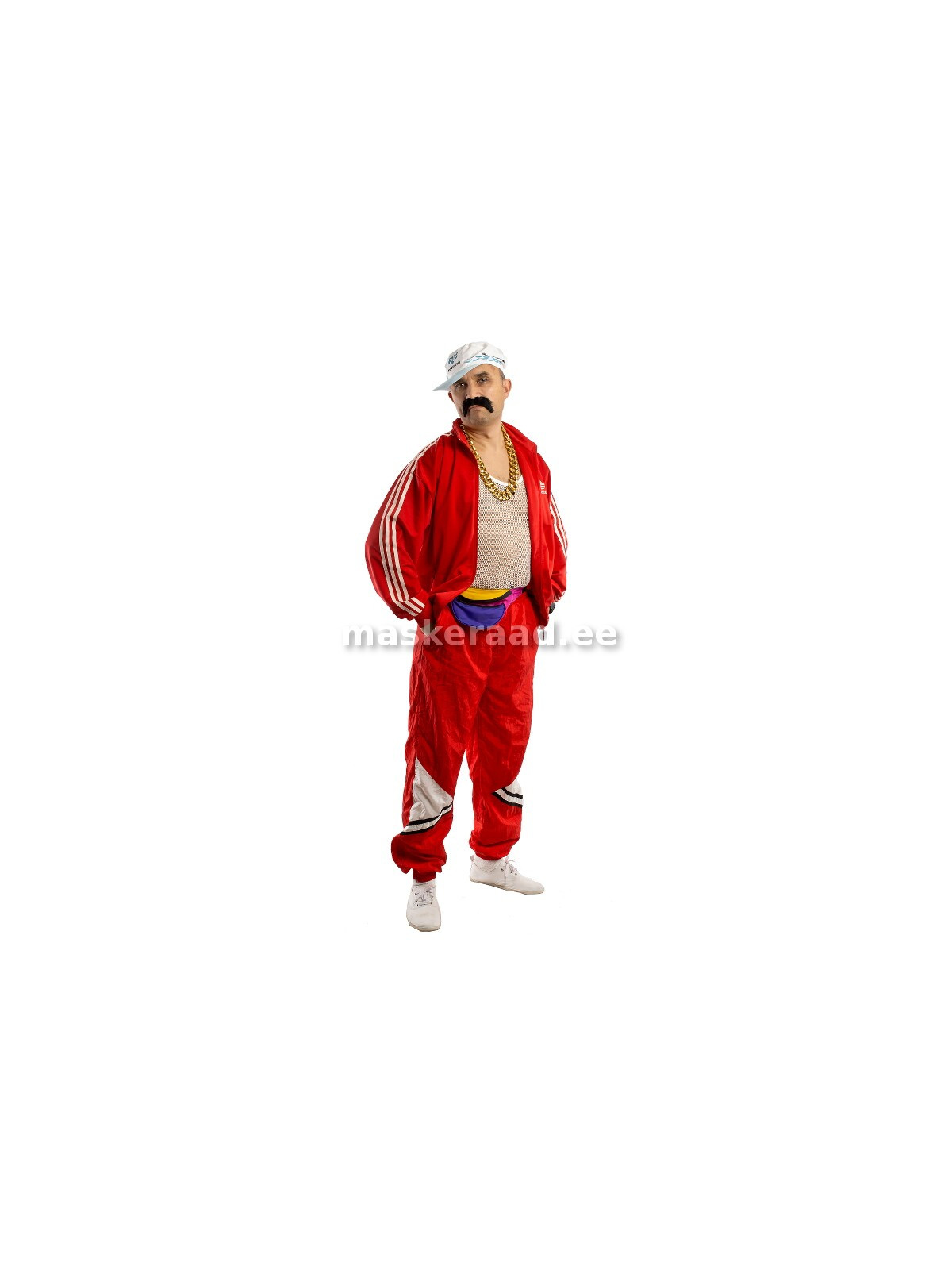 80-90ndate mees pikas punases dressis, suurem