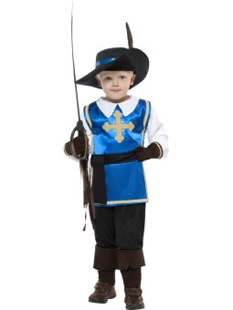 Musketär sinise läikiva kuuega