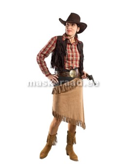 Kauboitüdruk teksapassega...