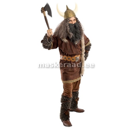 Viiking tumehallide säärekaitsetega