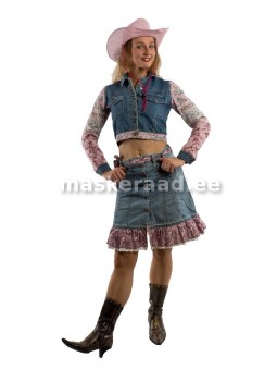 Kauboitüdruk teksavormis