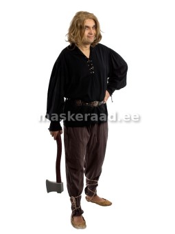 .Keskaegne puuraidur musta...