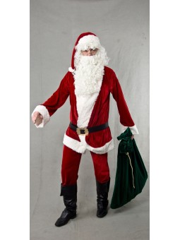 Jõuluvana lühikeses ümarate...