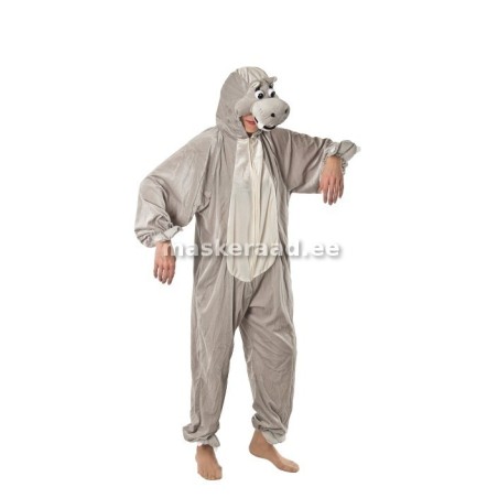 Jõehobu kostüüm täiskasvanutele