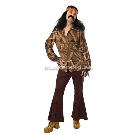 Sädeleva pruuni särgiga hipi